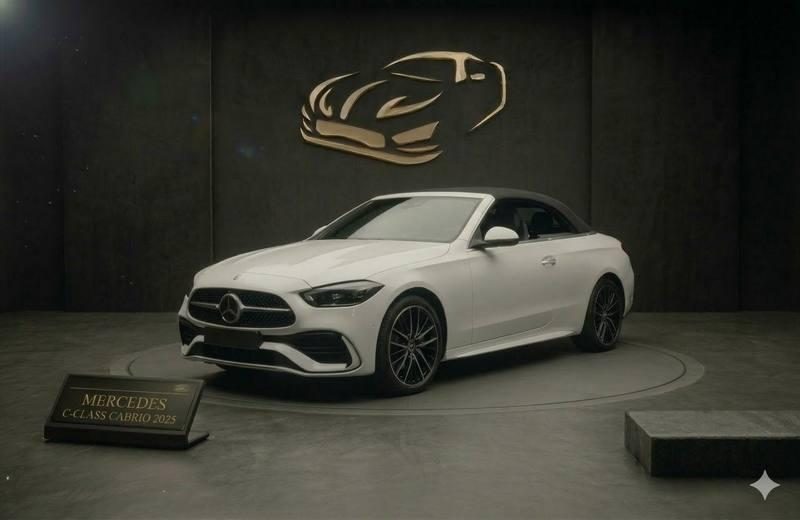 Mercedes C-Klasse Cabrio huren Ibiza — luxe cabrio